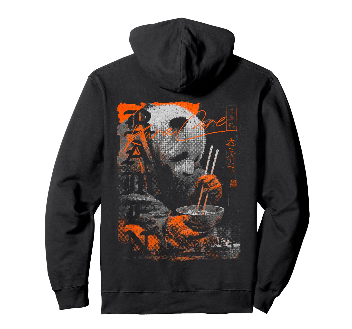 Ramen Back Japanese Streetwear Y2K Hoodie - Casual Everyday Wear Unisex - T-Shirt, Sweatshirt, Hoodie