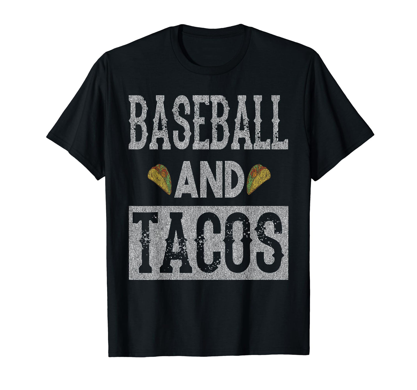 Baseball And Tacos Funny Taco T-Shirt - Fun Novelty Design Men Women - T-Shirt, Sweatshirt, Hoodie
