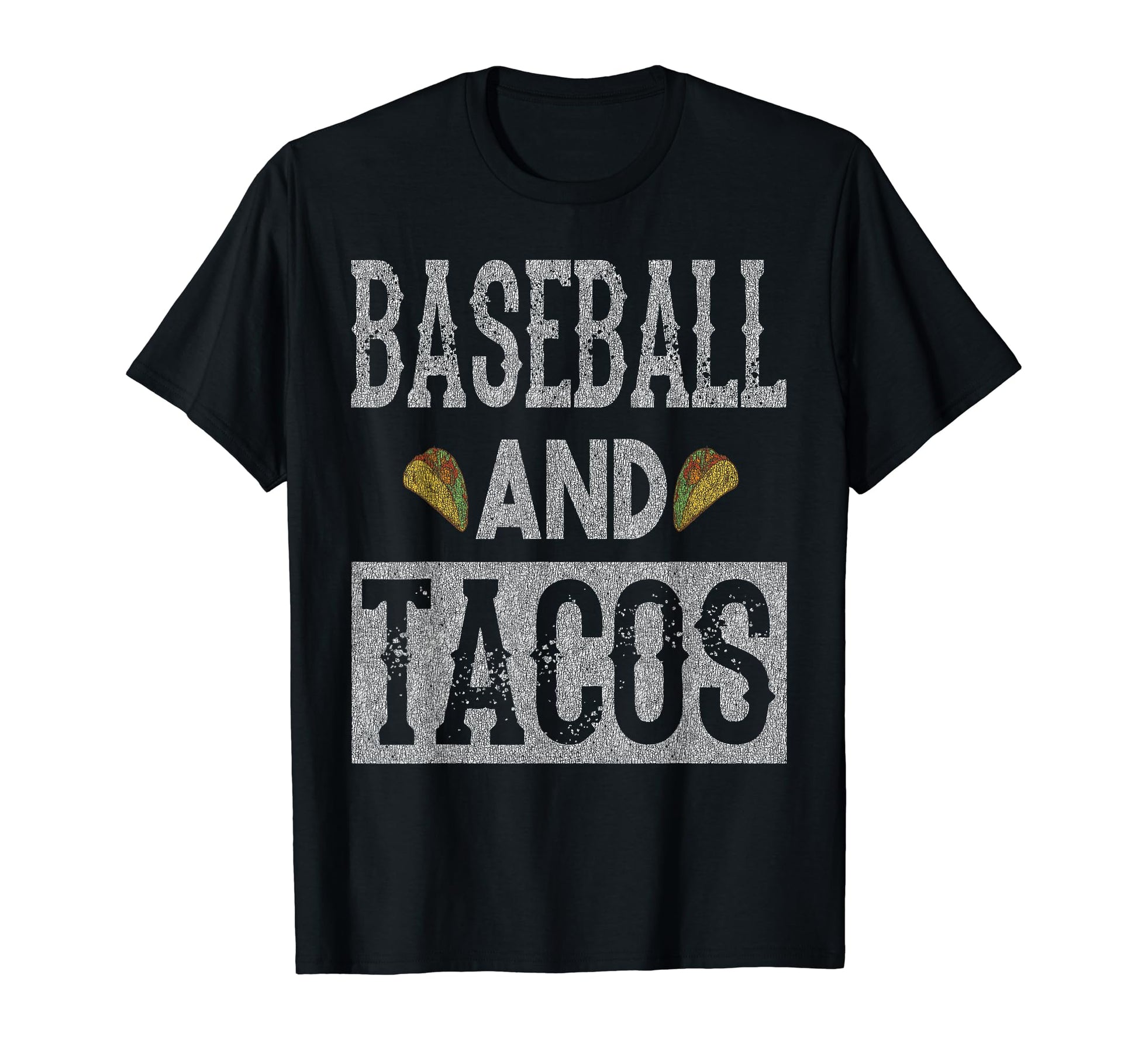 Baseball And Tacos Funny Taco T-Shirt - Fun Novelty Design Men Women - T-Shirt, Sweatshirt, Hoodie
