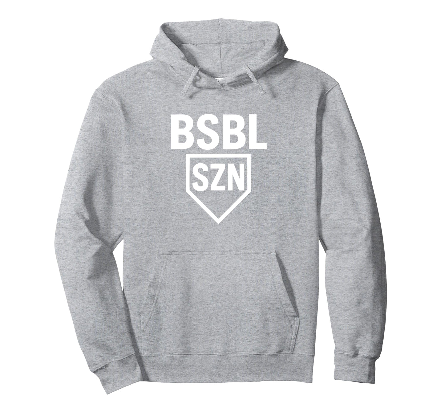 Bsbl Szn Baseball Season Hoodie - Casual Everyday Wear Men Women - T-Shirt, Sweatshirt, Hoodie