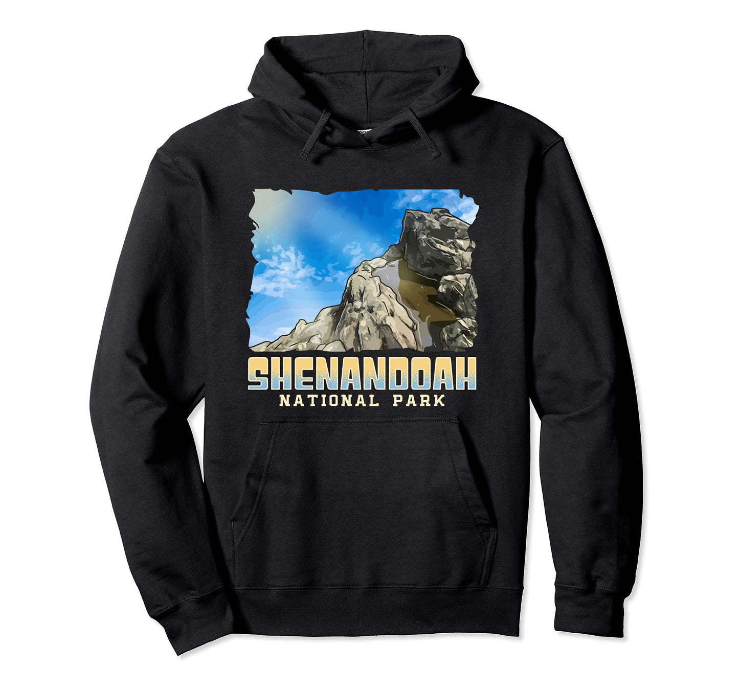 Shenandoah National Park Tshirts Virginia Hoodie - Custom Art Print Unisex - T-Shirt, Sweatshirt, Hoodie