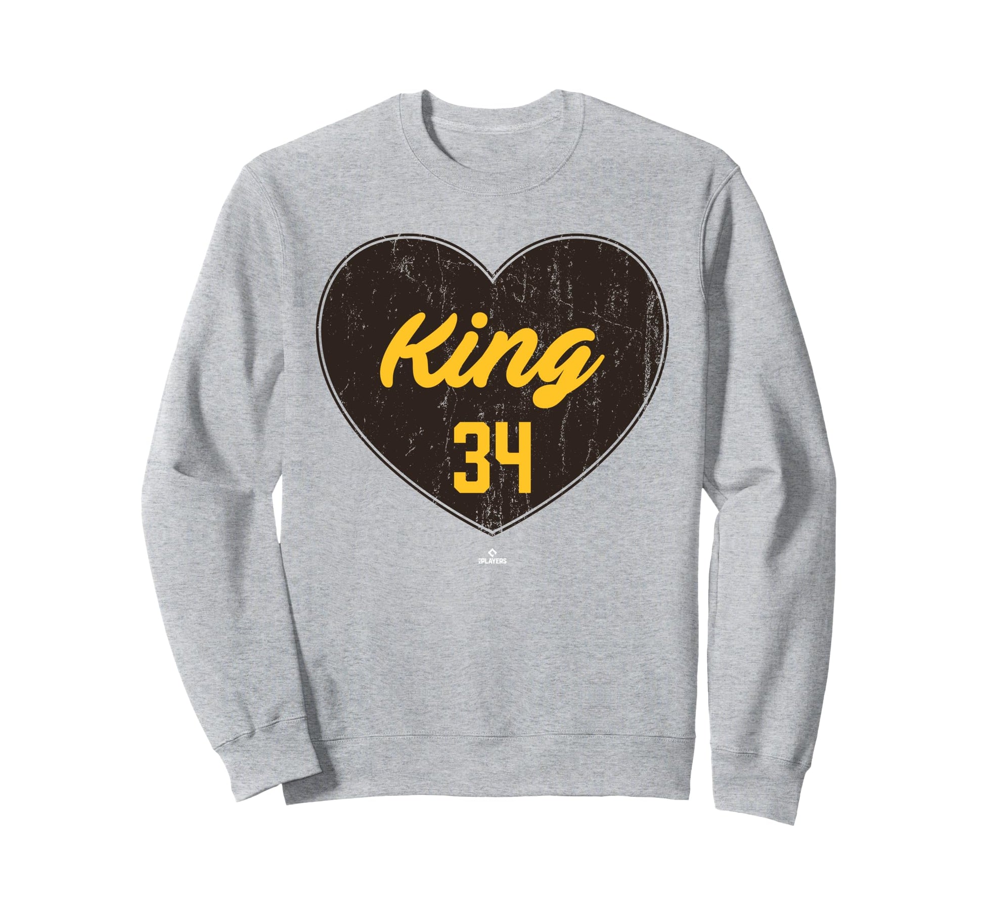 Distressed Heart Michael King Sweatshirt - Casual Everyday Wear Men Women - T-Shirt, Sweatshirt, Hoodie