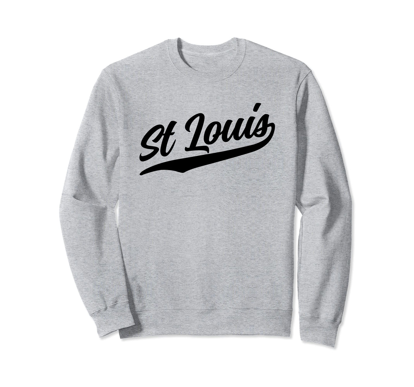 St Louis Missouri 1970S Swoosh Usa Sweatshirt - Trendy Graphic for Adults - T-Shirt, Sweatshirt, Hoodie