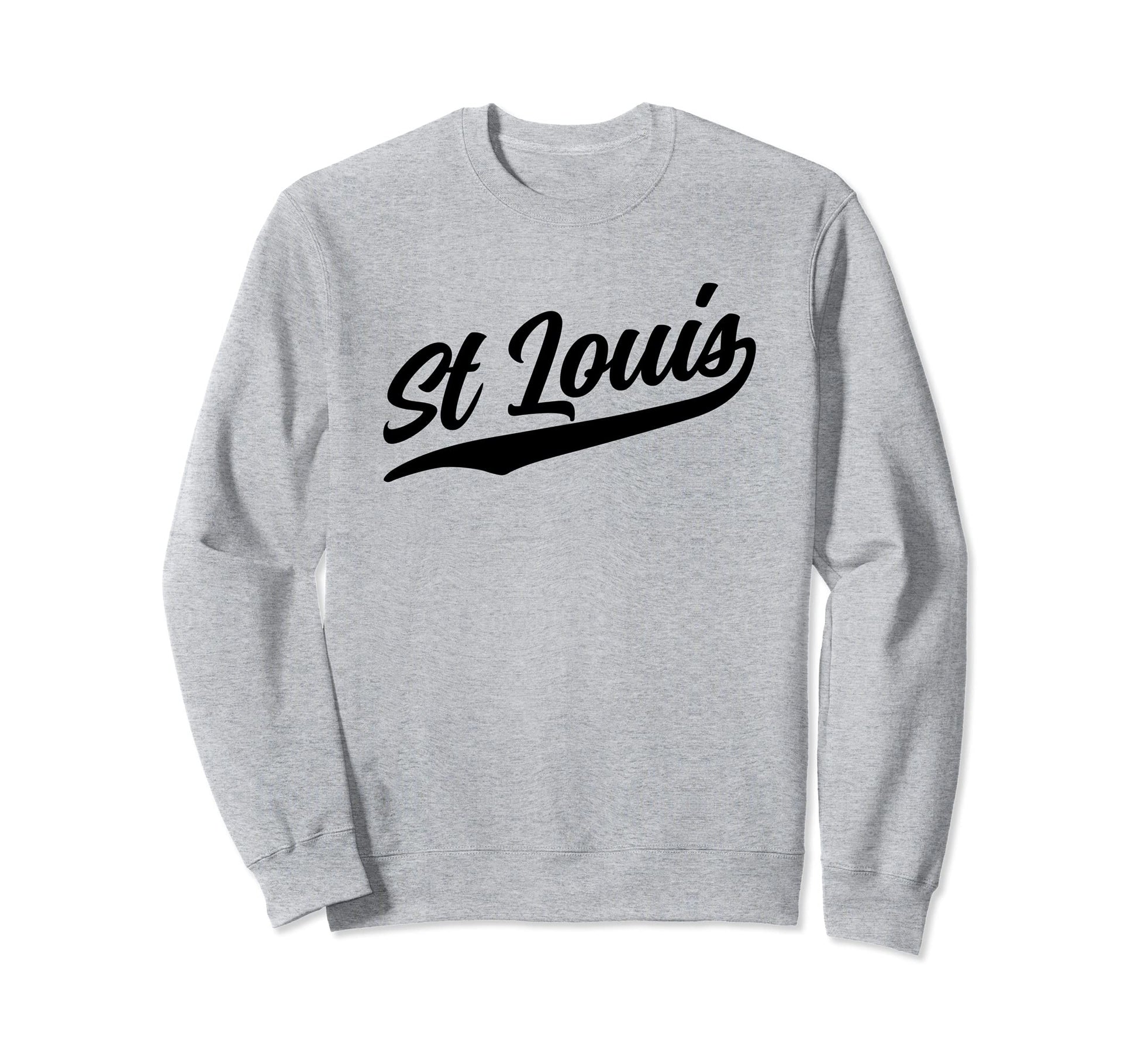 St Louis Missouri 1970S Swoosh Usa Sweatshirt - Trendy Graphic for Adults - T-Shirt, Sweatshirt, Hoodie