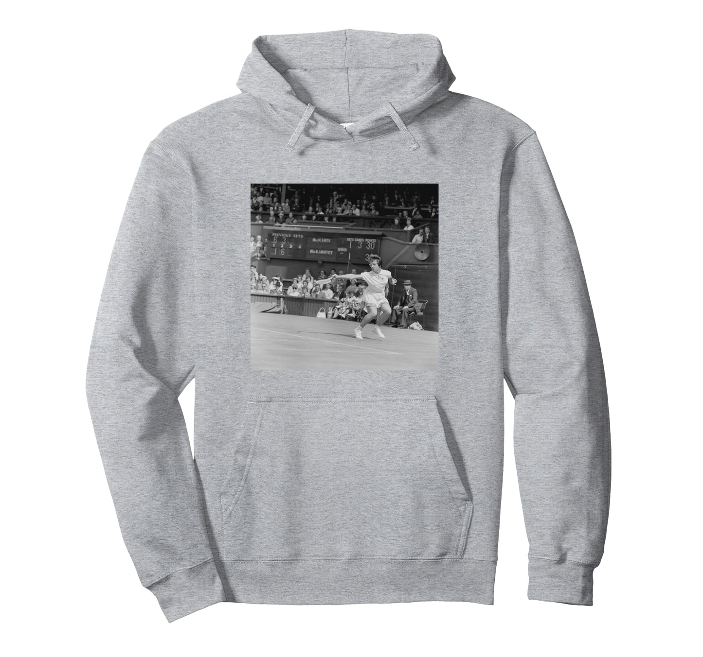 Billie Jean King 39 Grand Slam Winner Hoodie - Custom Art Print for Adults - T-Shirt, Sweatshirt, Hoodie