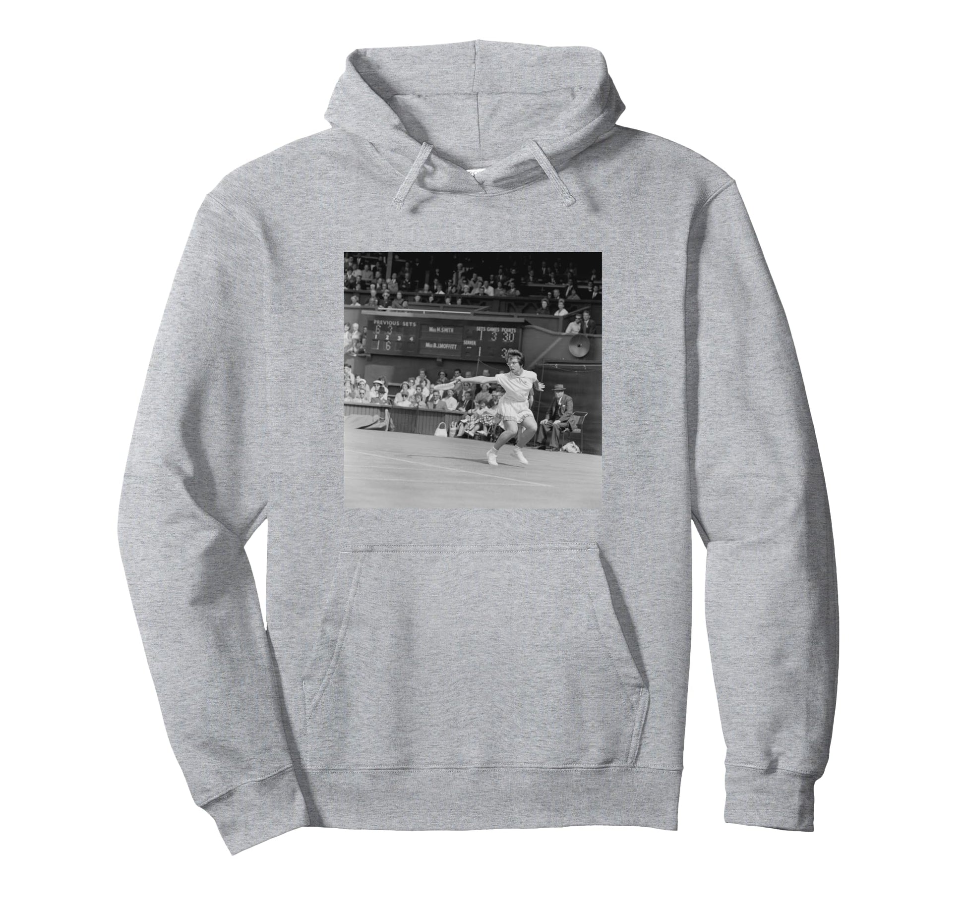 Billie Jean King 39 Grand Slam Winner Hoodie - Custom Art Print for Adults - T-Shirt, Sweatshirt, Hoodie