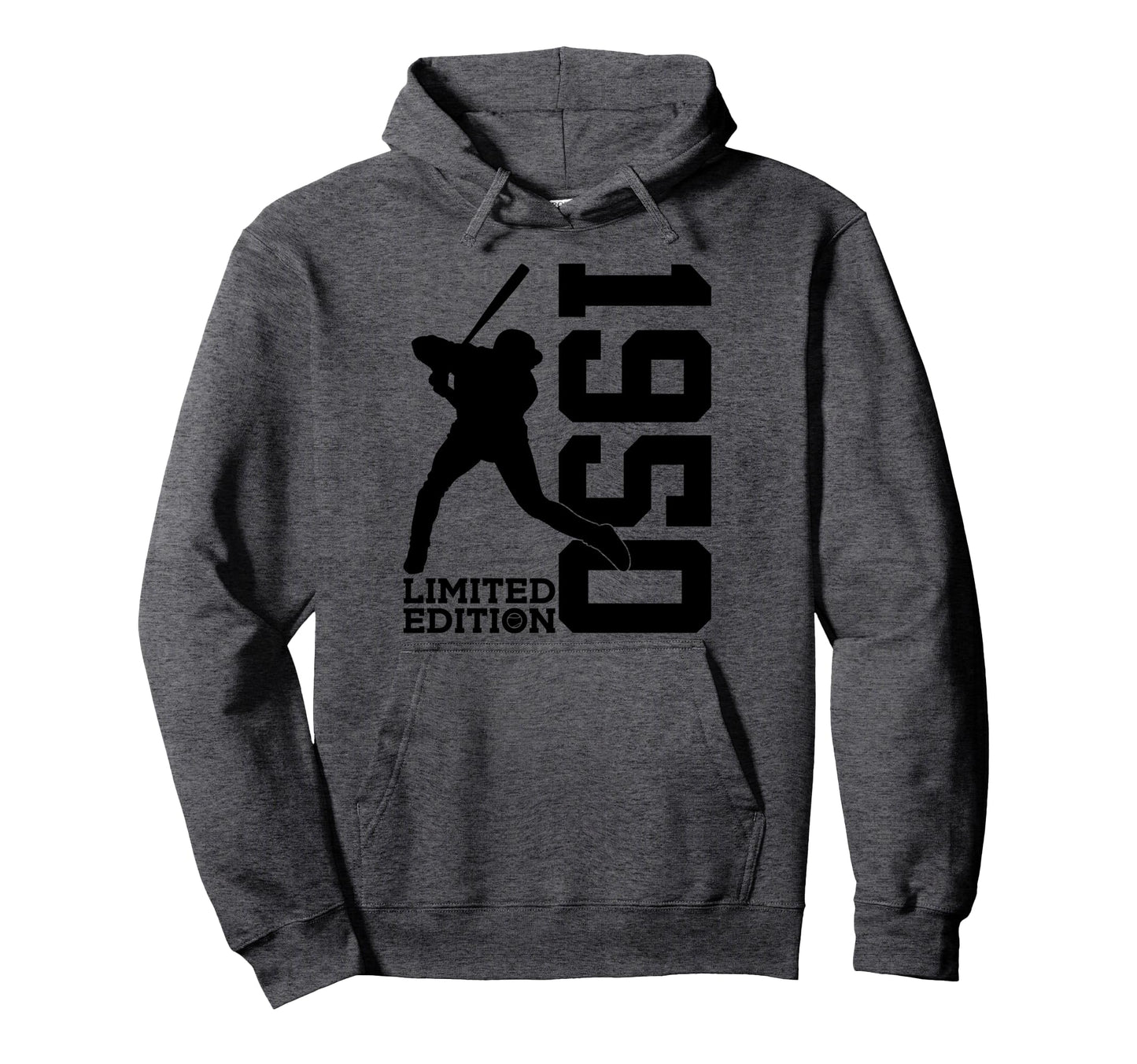 75Th Birthday Baseball 1950 Hoodie - Aesthetic Graphic for Adults - T-Shirt, Sweatshirt, Hoodie