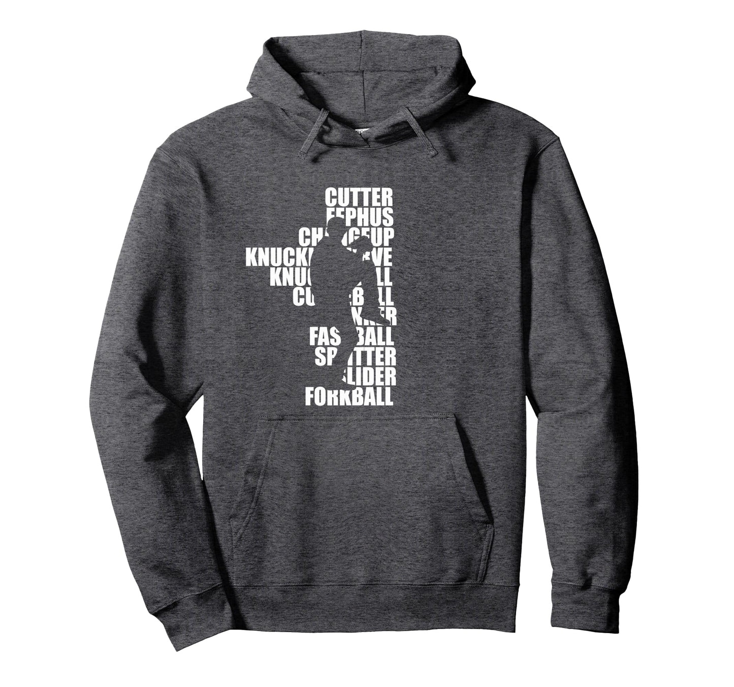 Pitcher Baseball Baseball Hoodie - Unique Graphic for Adults - T-Shirt, Sweatshirt, Hoodie