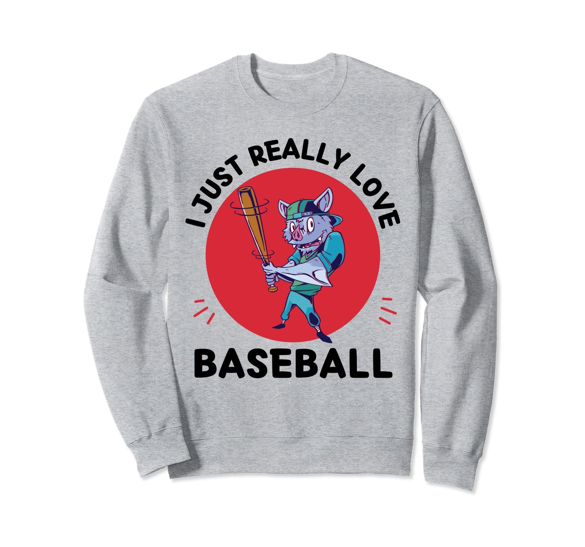 Kawaii Bat Lover I Just Really Sweatshirt - Casual Everyday Wear Men Women - T-Shirt, Sweatshirt, Hoodie