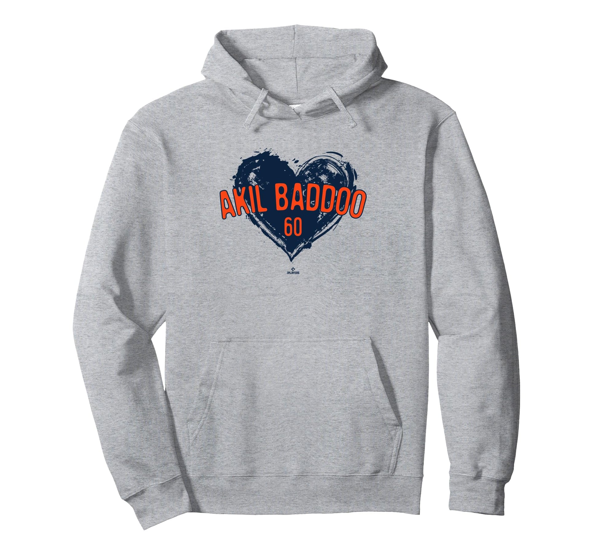Distressed Heart Akil Baddoo Detroit Hoodie - Custom Art Print Unisex - T-Shirt, Sweatshirt, Hoodie