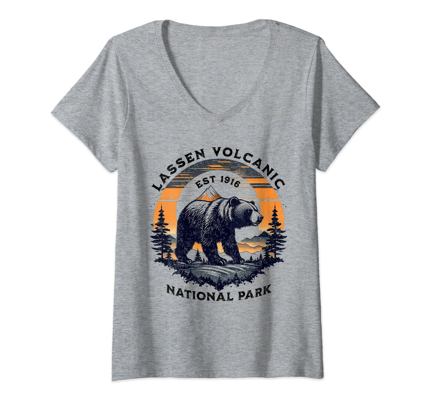 Lassen Volcanic National Park Sweatshirt - Fun Novelty Design Unisex - T-Shirt, Sweatshirt, Hoodie