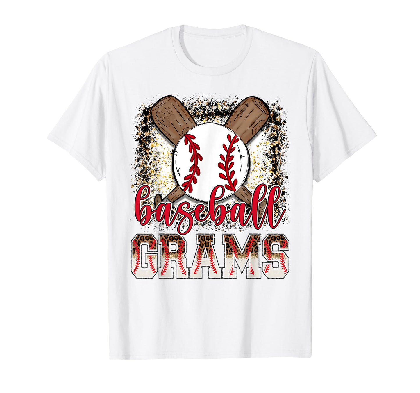 Baseball Grams Leopard Proud Ball Grams T-Shirt - Graphic Print Unisex - T-Shirt, Sweatshirt, Hoodie