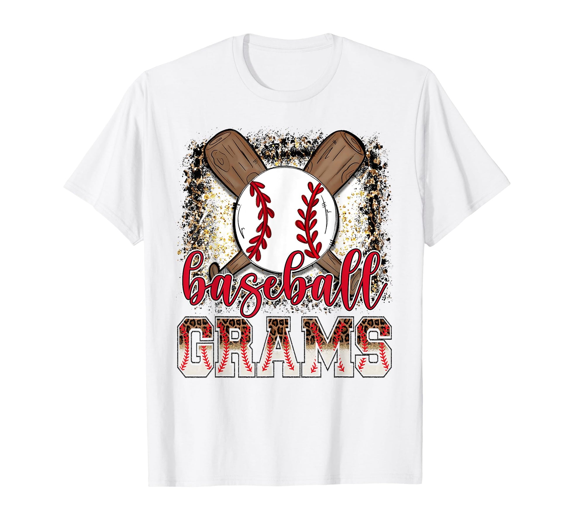 Baseball Grams Leopard Proud Ball Grams T-Shirt - Graphic Print Unisex - T-Shirt, Sweatshirt, Hoodie