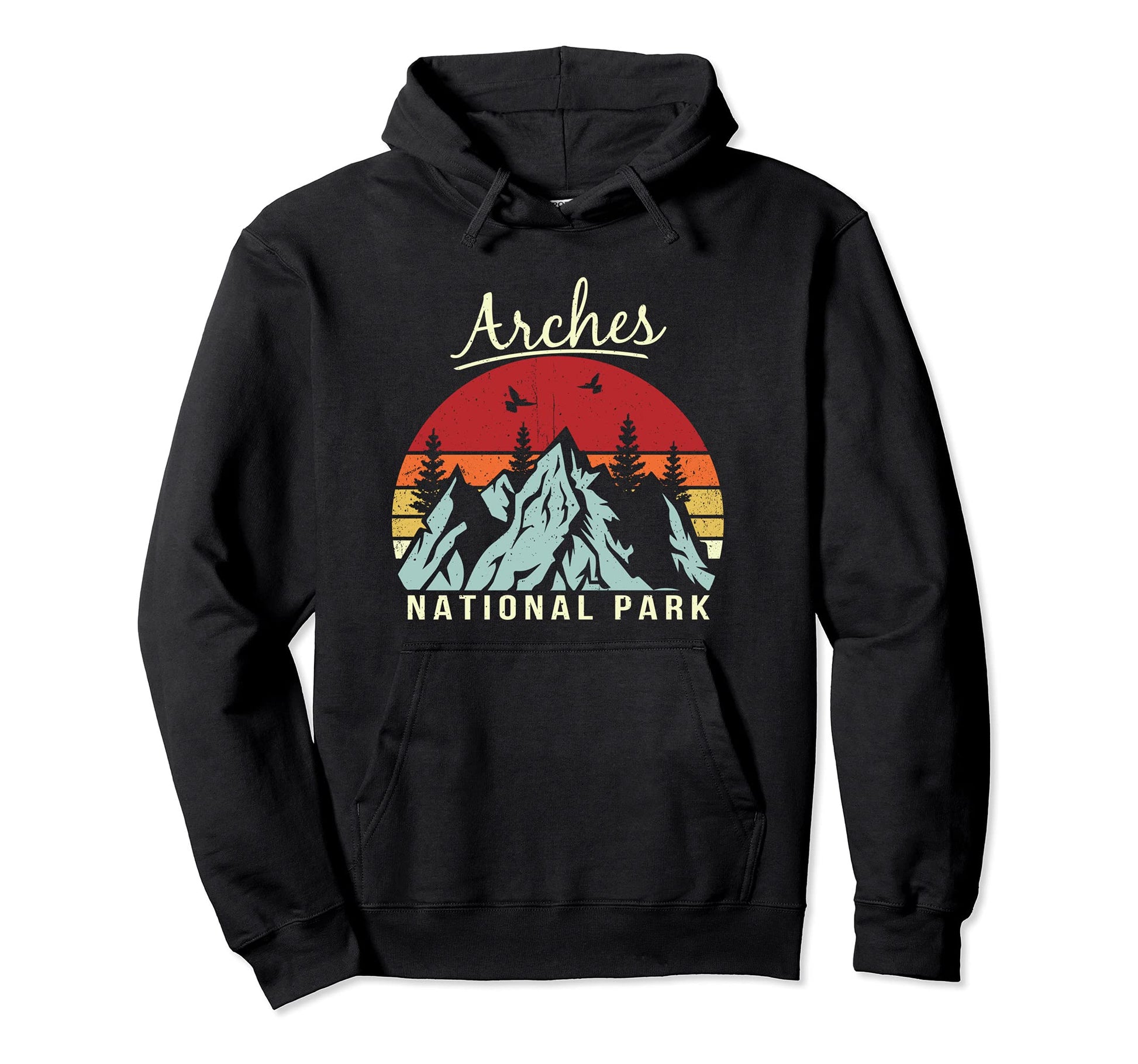 Hiking Camping Arches National Park Hoodie - Novelty Apparel Men Women - T-Shirt, Sweatshirt, Hoodie