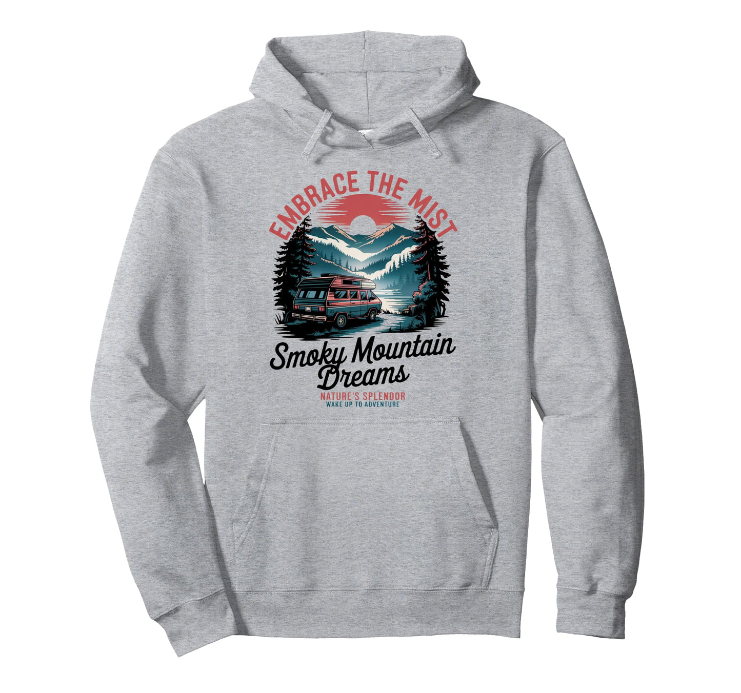 Great Smoky Mountains Camping National Hoodie - Novelty Apparel Men Women - T-Shirt, Sweatshirt, Hoodie