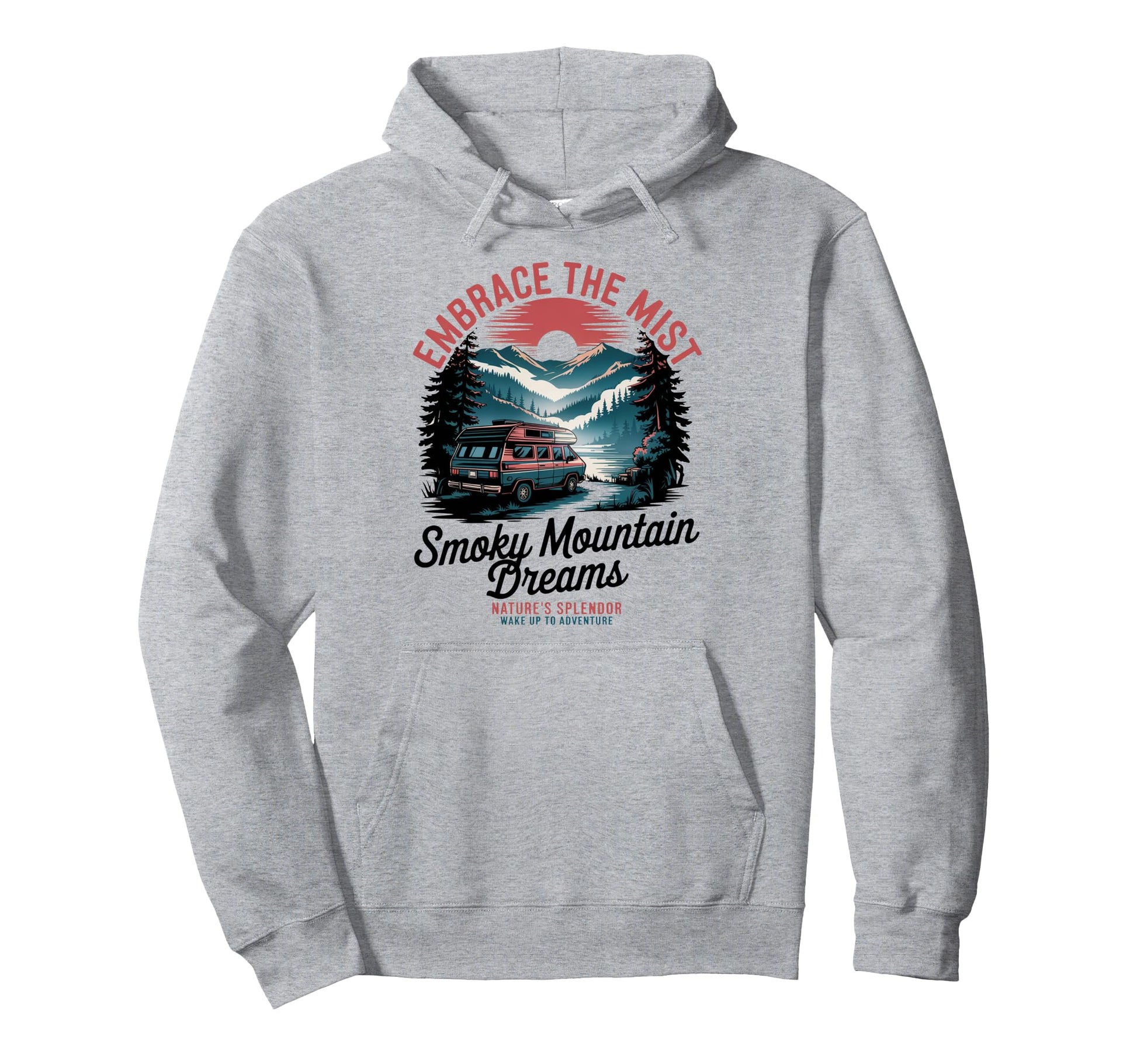 Great Smoky Mountains Camping National Hoodie - Novelty Apparel Men Women - T-Shirt, Sweatshirt, Hoodie