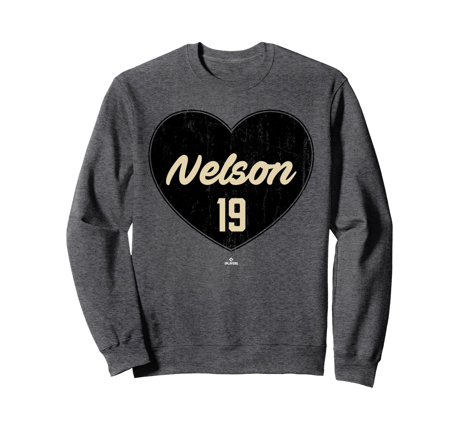 Distressed Heart Ryne Nelson Sweatshirt - Casual Everyday Wear for Adults - T-Shirt, Sweatshirt, Hoodie