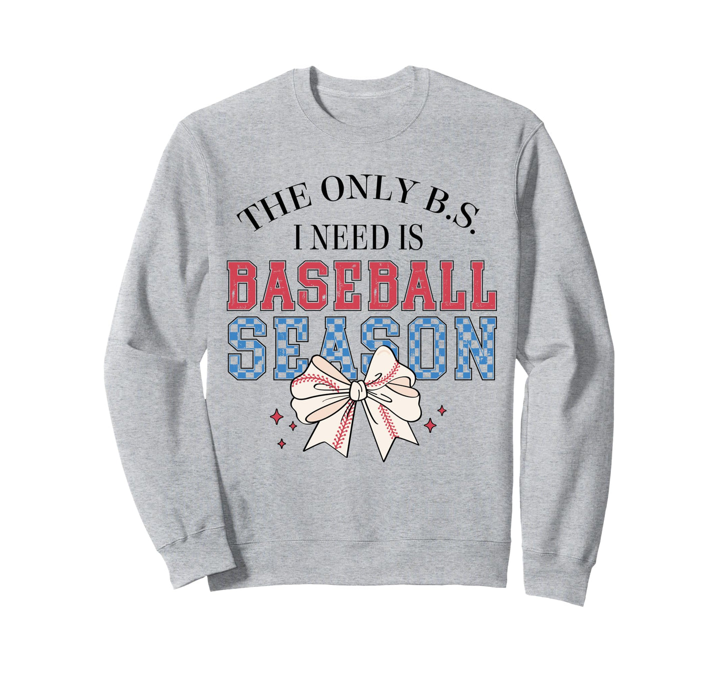 Baseball Season Coquette Sweatshirt - Fun Novelty Design Men Women - T-Shirt, Sweatshirt, Hoodie