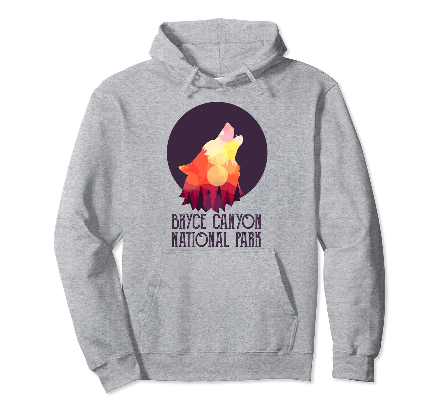 Bryce Canyon National Park Utah Hoodie - Minimalist Print Men Women - T-Shirt, Sweatshirt, Hoodie