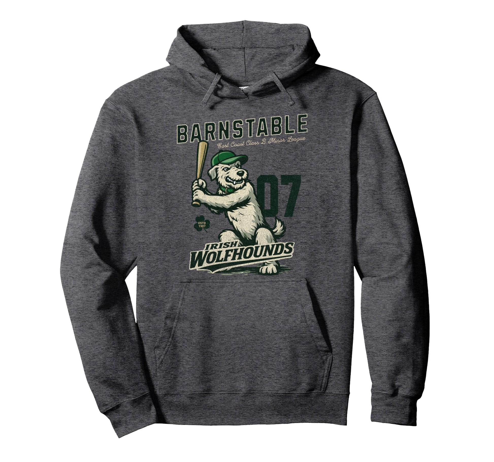 Barnstable Irish Wolfhounds Minor Hoodie - Streetwear Style Men Women - T-Shirt, Sweatshirt, Hoodie