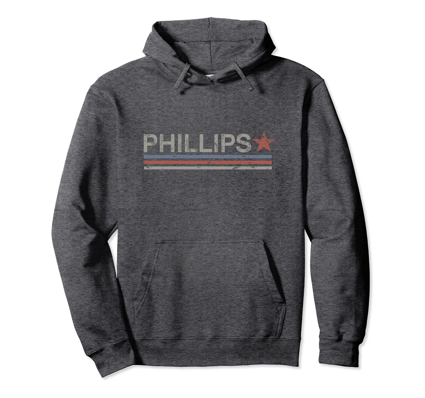Dean Phillips 2024 Stripe Faded Hoodie - Minimalist Print Men Women - T-Shirt, Sweatshirt, Hoodie