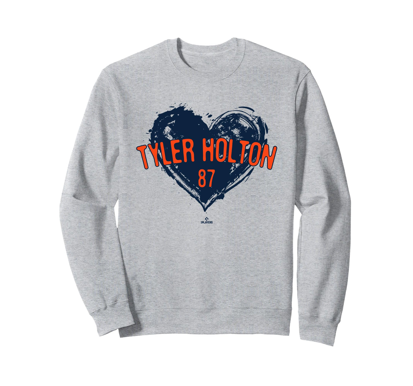Distressed Heart Tyler Holton Detroit Sweatshirt - Graphic Print Men Women - T-Shirt, Sweatshirt, Hoodie
