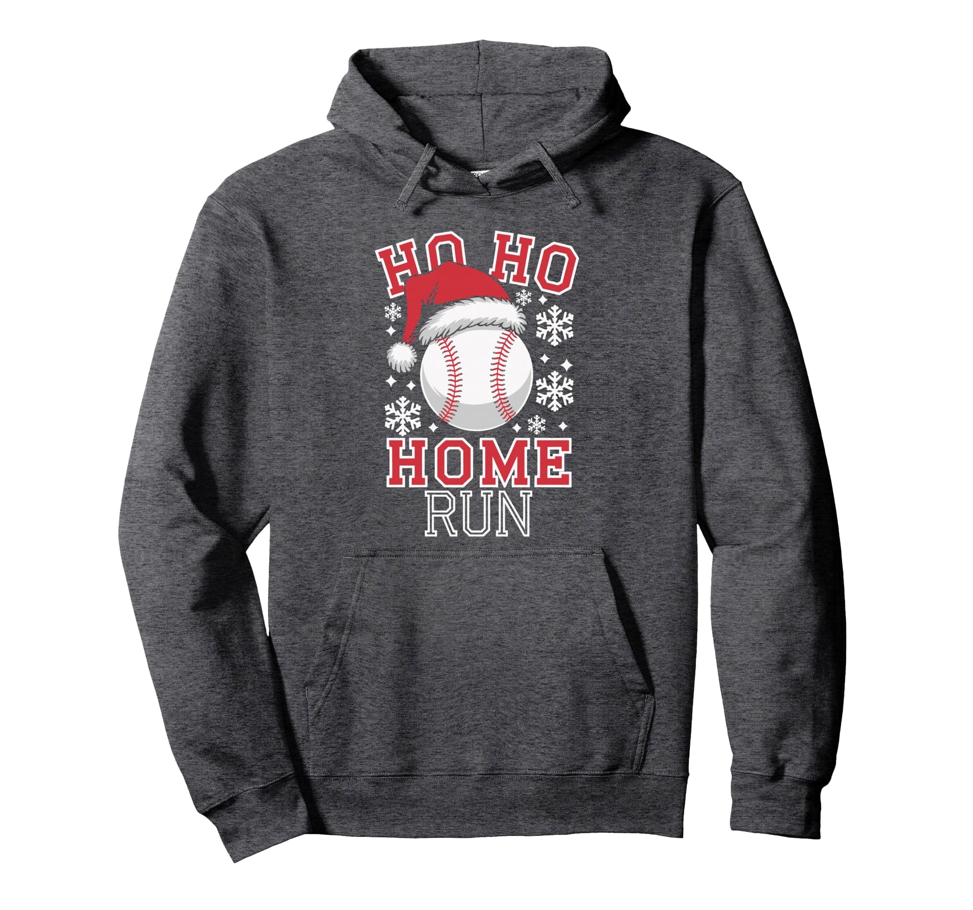 Santa Baseball Home Run T-Shirt - Streetwear Style Unisex - T-Shirt, Sweatshirt, Hoodie