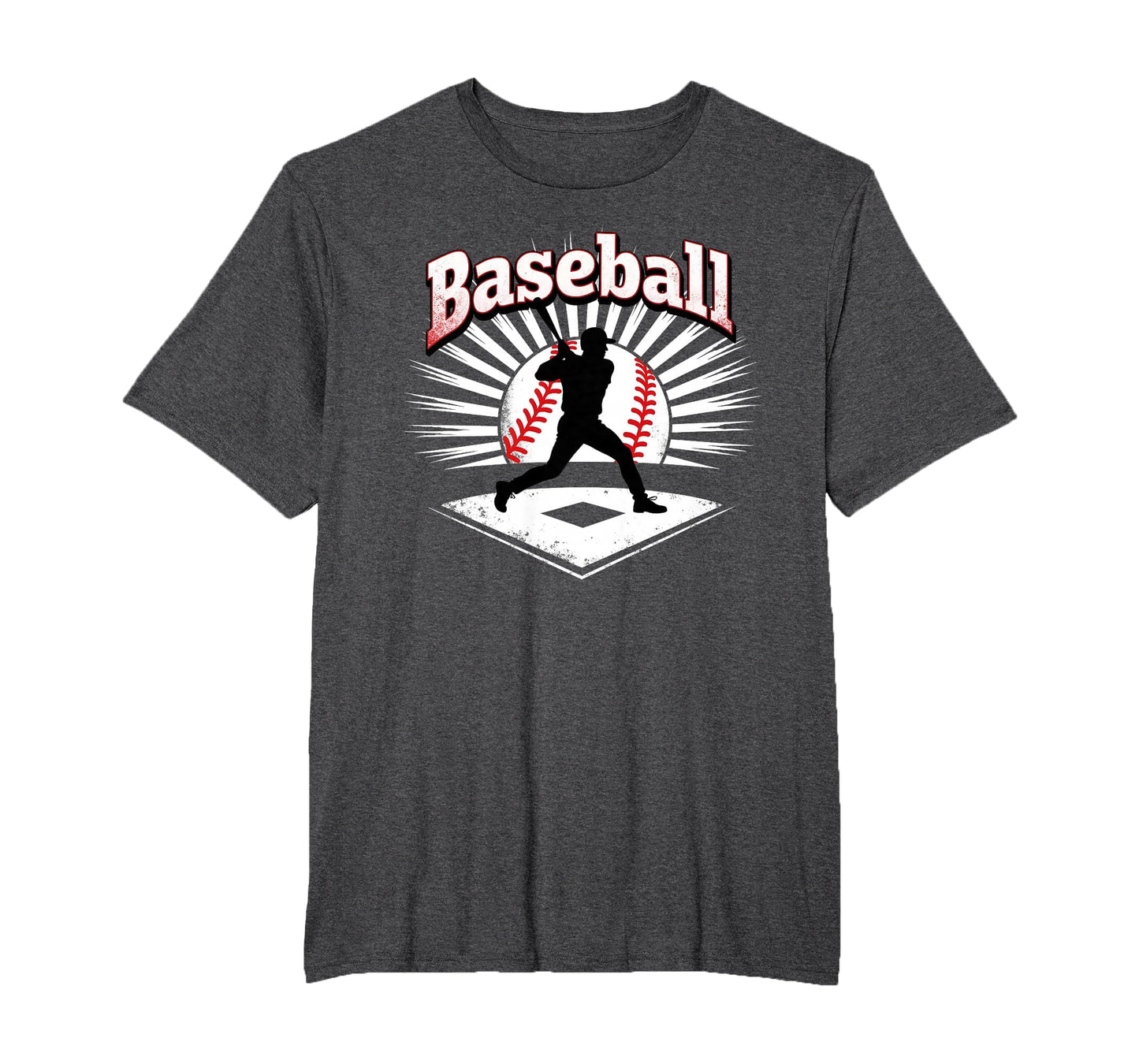 Baseball Slugger Home Run Hero Fan T-Shirt - Fun Novelty Design Unisex - T-Shirt, Sweatshirt, Hoodie