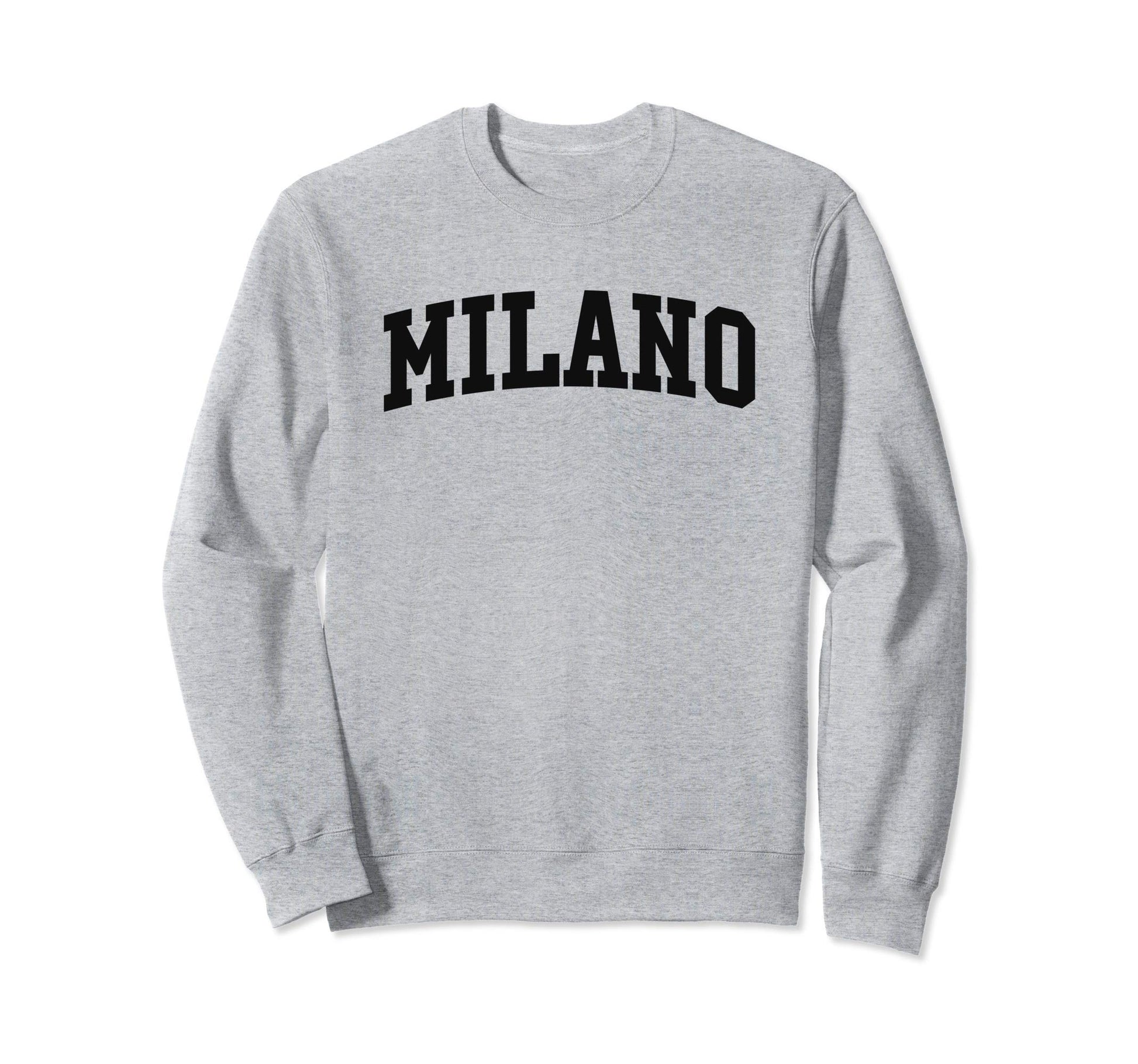 Milano Italy Sports Sweatshirt - Aesthetic Graphic Unisex - T-Shirt, Sweatshirt, Hoodie