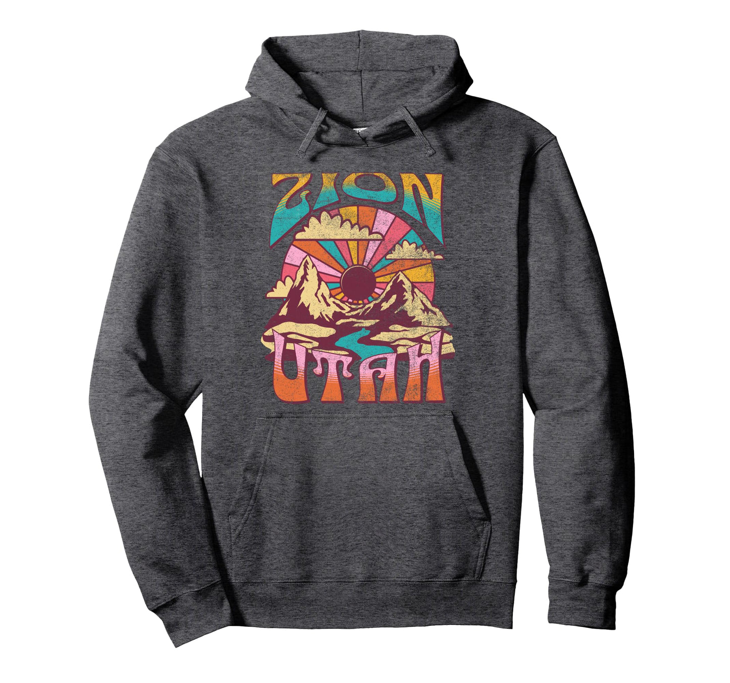 Zion National Park Utah Usa Outdoor T-Shirt - Graphic Print Unisex - T-Shirt, Sweatshirt, Hoodie