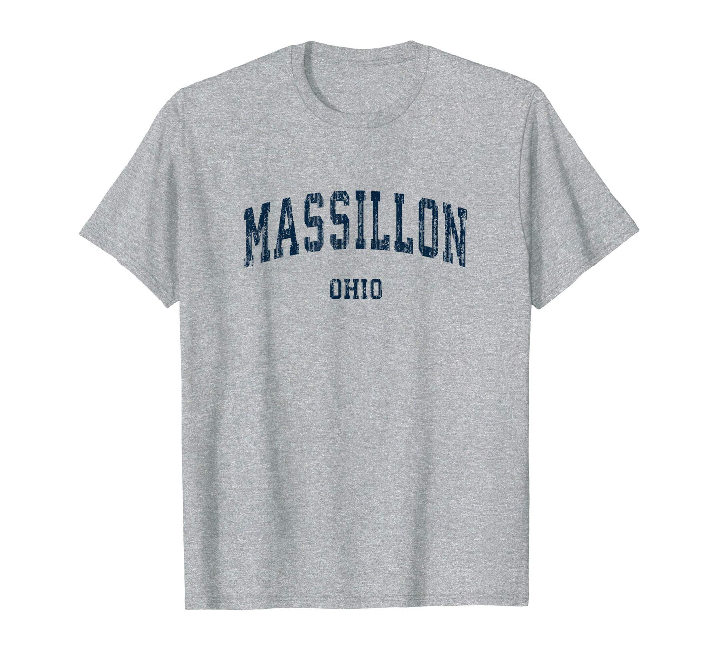 Massillon Ohio Oh Varsity Sports Navy T-Shirt - Trendy Graphic Unisex - T-Shirt, Sweatshirt, Hoodie