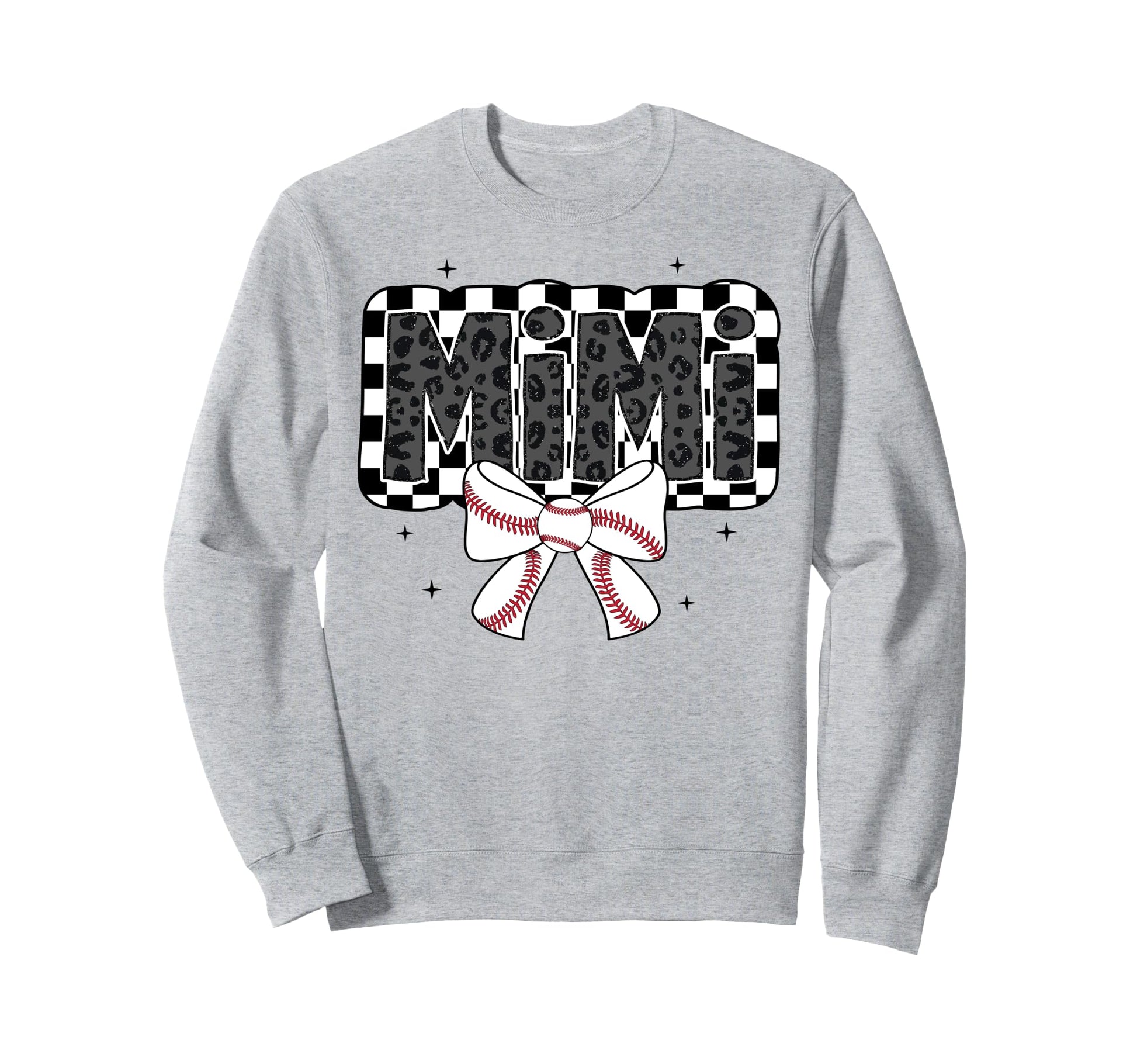 Baseball Mimi Ballpark Coquette Bow Sweatshirt - Unique Graphic Men Women - T-Shirt, Sweatshirt, Hoodie