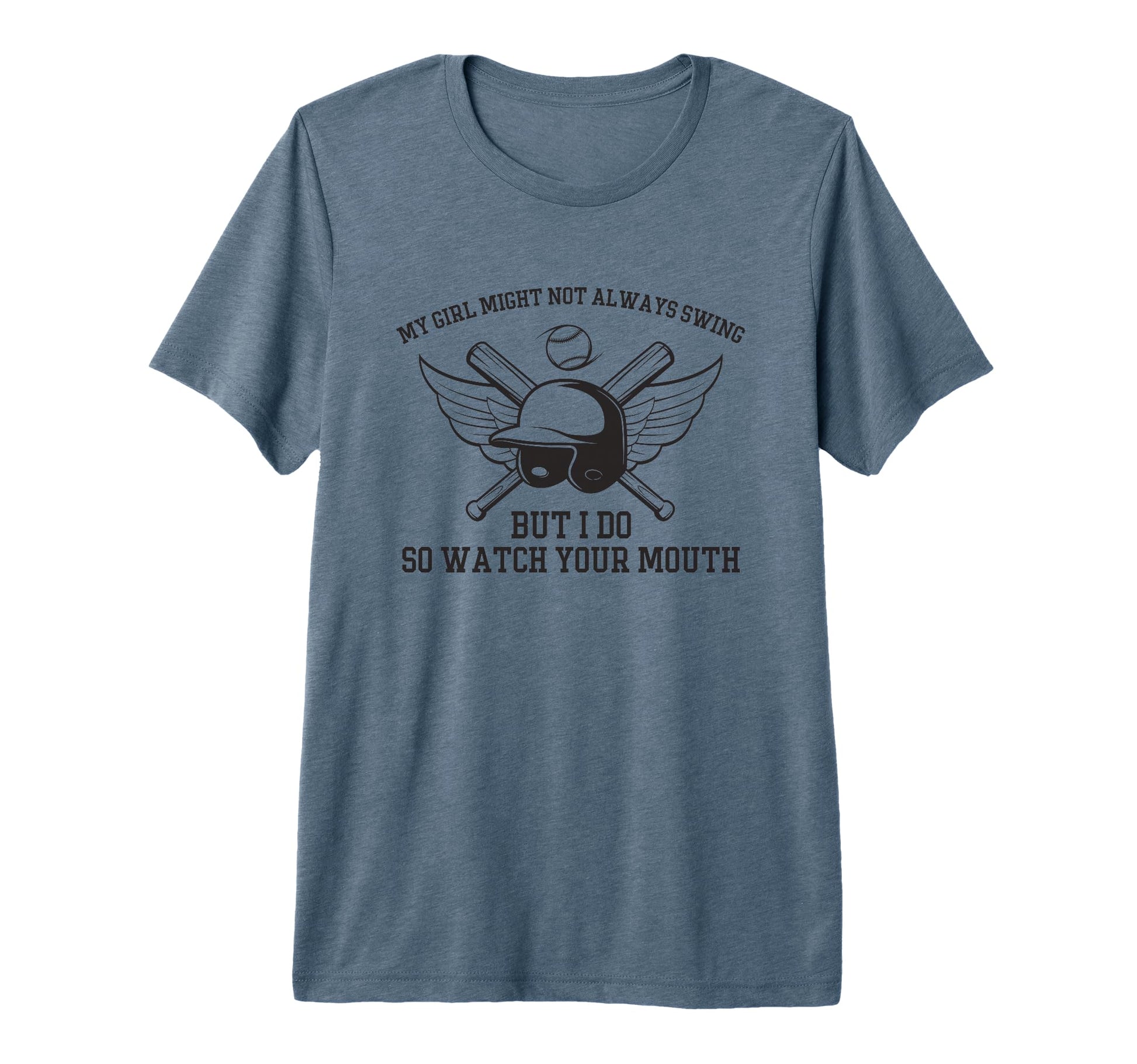 My Might Not Always Swing But I Do T-Shirt - Fun Novelty Design for Adults - T-Shirt, Sweatshirt, Hoodie