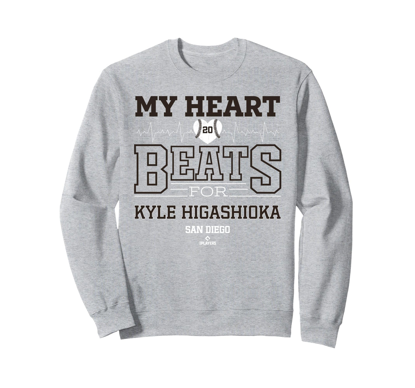 My Heart Beats Kyle Higashioka San Sweatshirt - Minimalist Print Men Women - T-Shirt, Sweatshirt, Hoodie