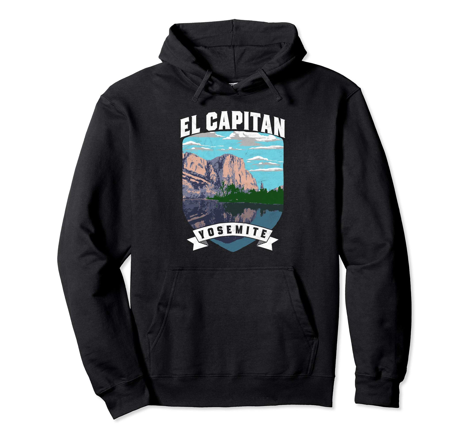 El Capitan Yosemite National Park Hoodie - Trendy Graphic Unisex - T-Shirt, Sweatshirt, Hoodie