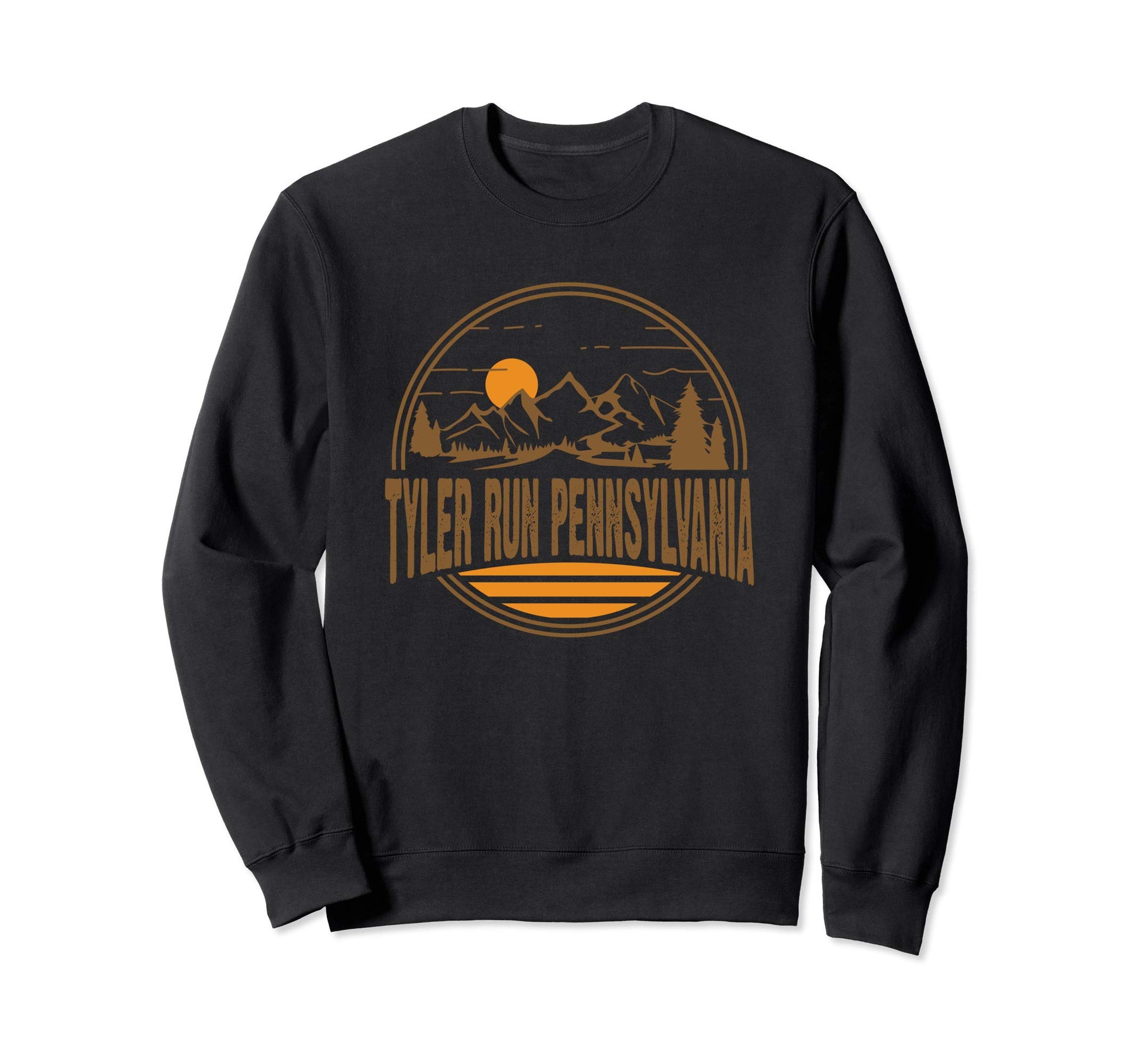 Tyler Run Pennsylvania Mountain Sweatshirt - Fun Novelty Design Men Women - T-Shirt, Sweatshirt, Hoodie