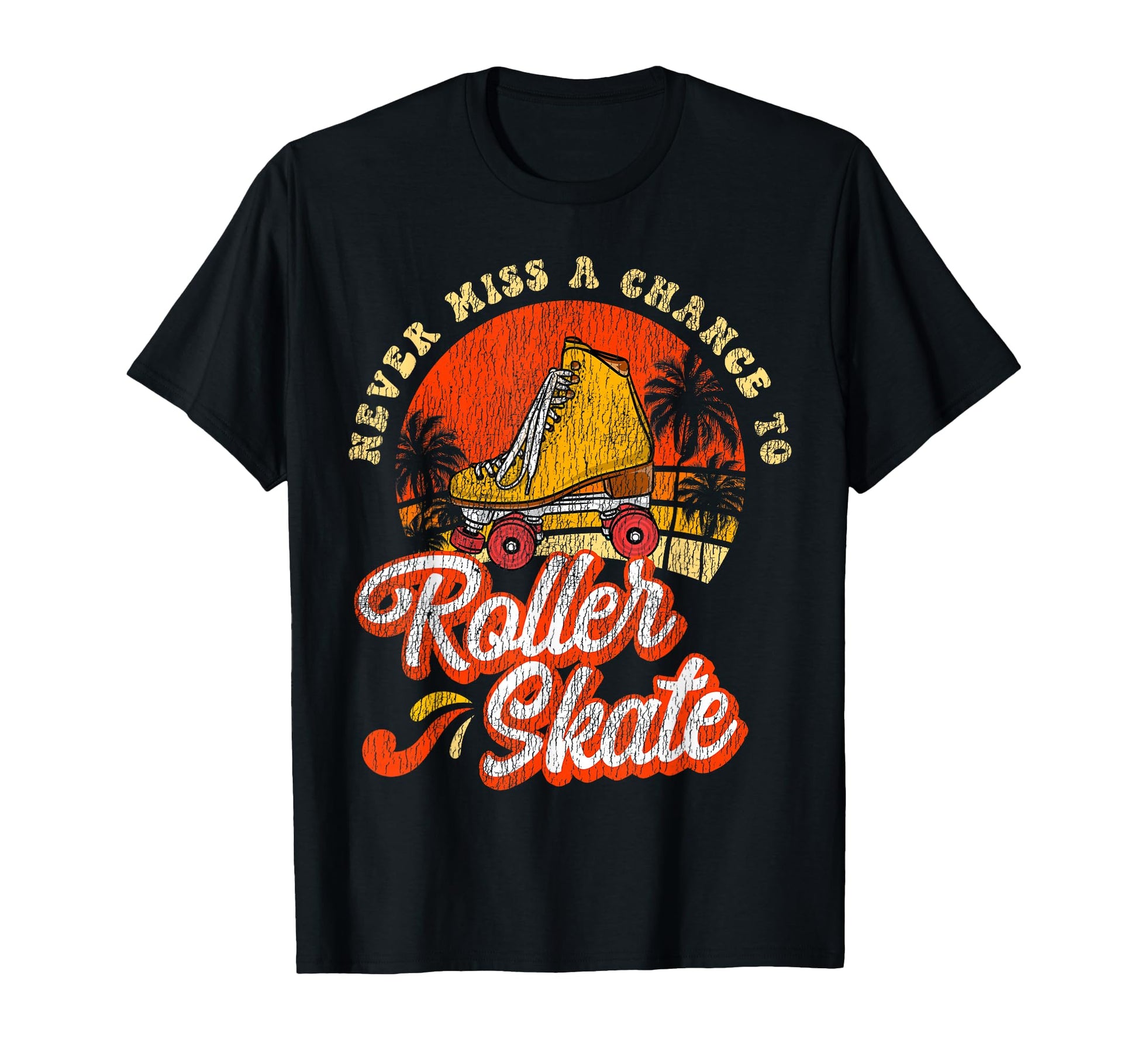 Roller Skating Skate 1970S T-Shirt - Minimalist Print Unisex - T-Shirt, Sweatshirt, Hoodie