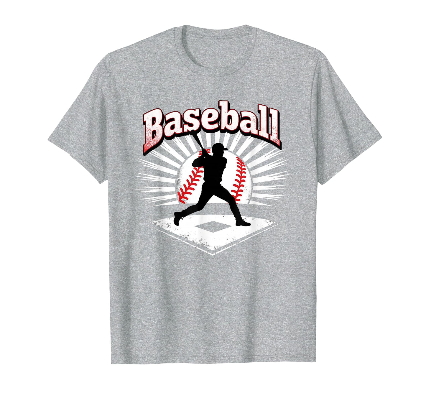 Baseball Slugger Home Run Hero Fan Gift T-Shirt - Custom Art Print Unisex - T-Shirt, Sweatshirt, Hoodie