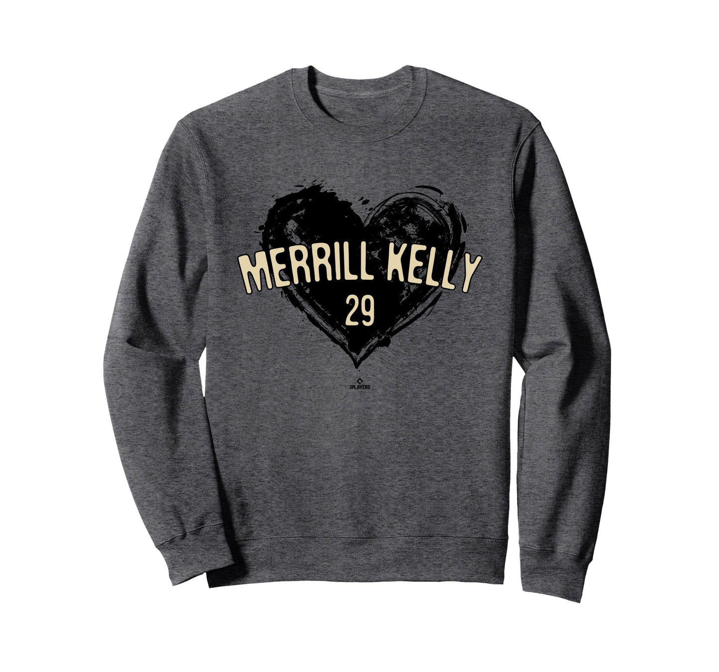 Distressed Heart Merrill Kelly Sweatshirt - Graphic Print for Adults - T-Shirt, Sweatshirt, Hoodie
