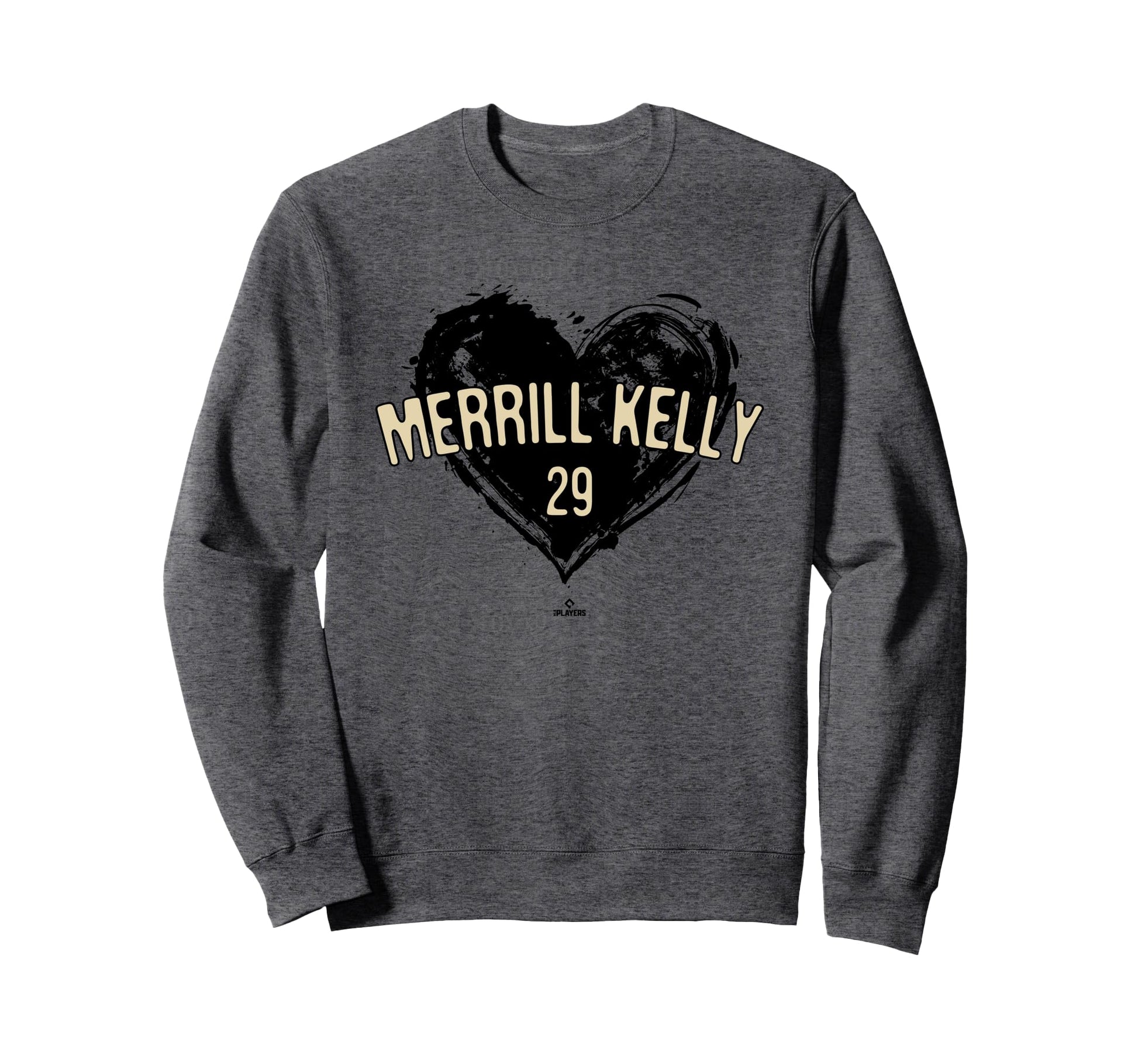 Distressed Heart Merrill Kelly Sweatshirt - Graphic Print for Adults - T-Shirt, Sweatshirt, Hoodie