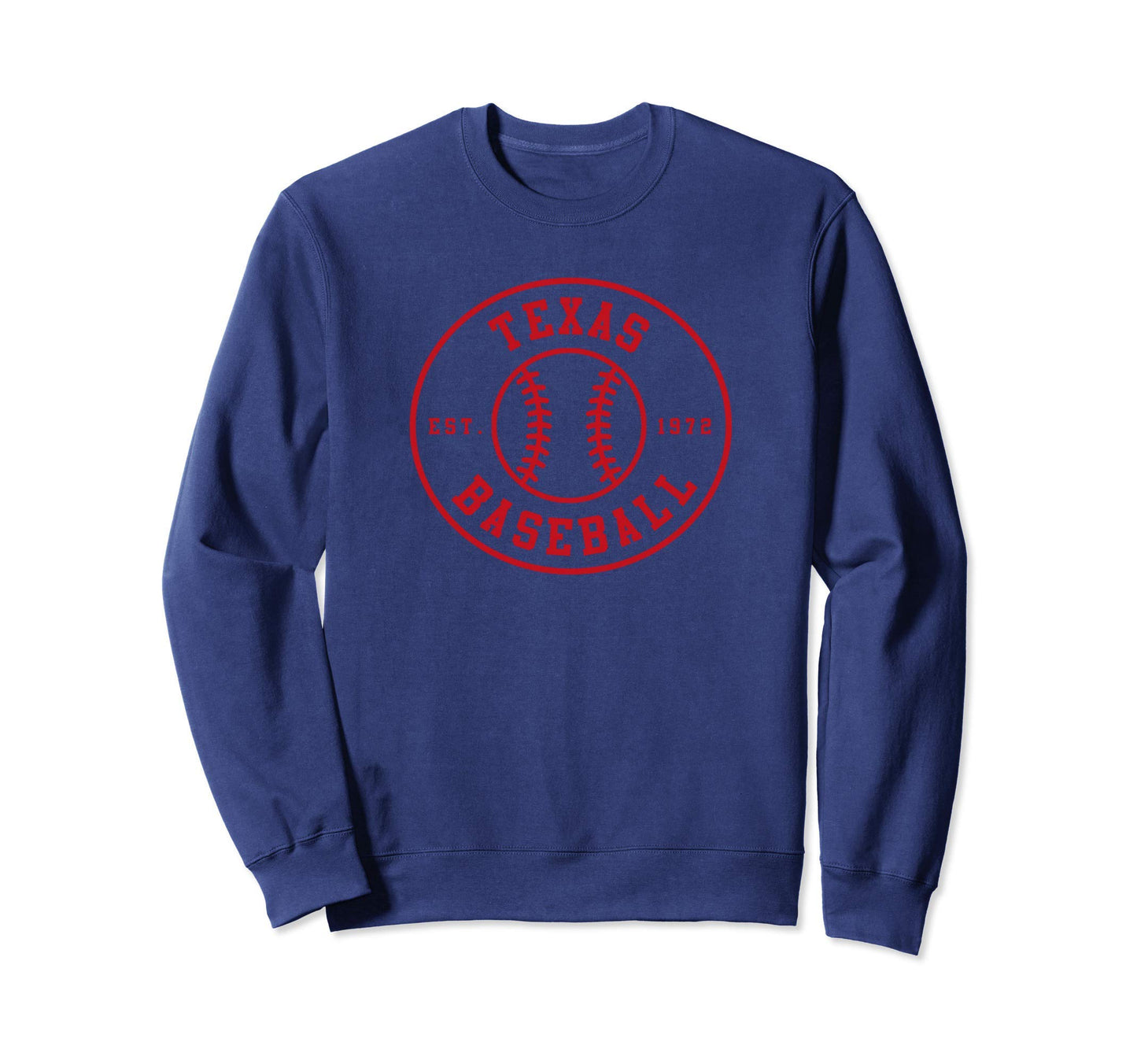 Texas Baseball Seventh Inning Sweatshirt - Fun Novelty Design for Adults - T-Shirt, Sweatshirt, Hoodie