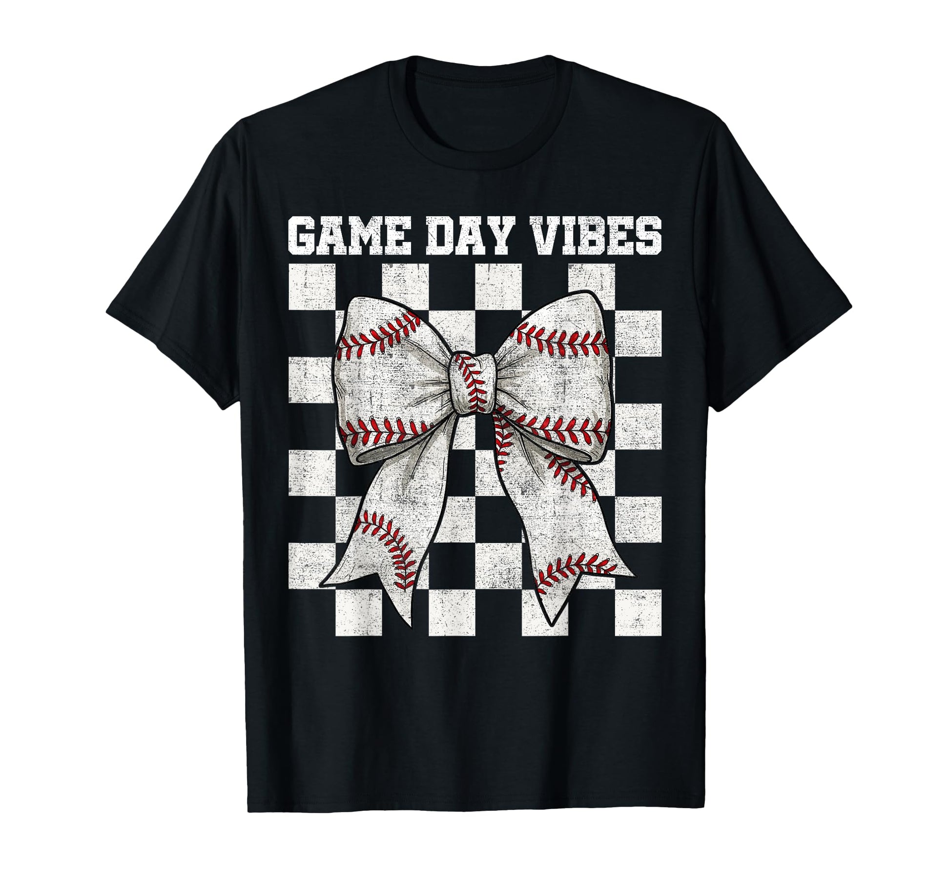 Funny Game Day Vibes Coquette Bow T-Shirt - Casual Everyday Wear Men Women - T-Shirt, Sweatshirt, Hoodie