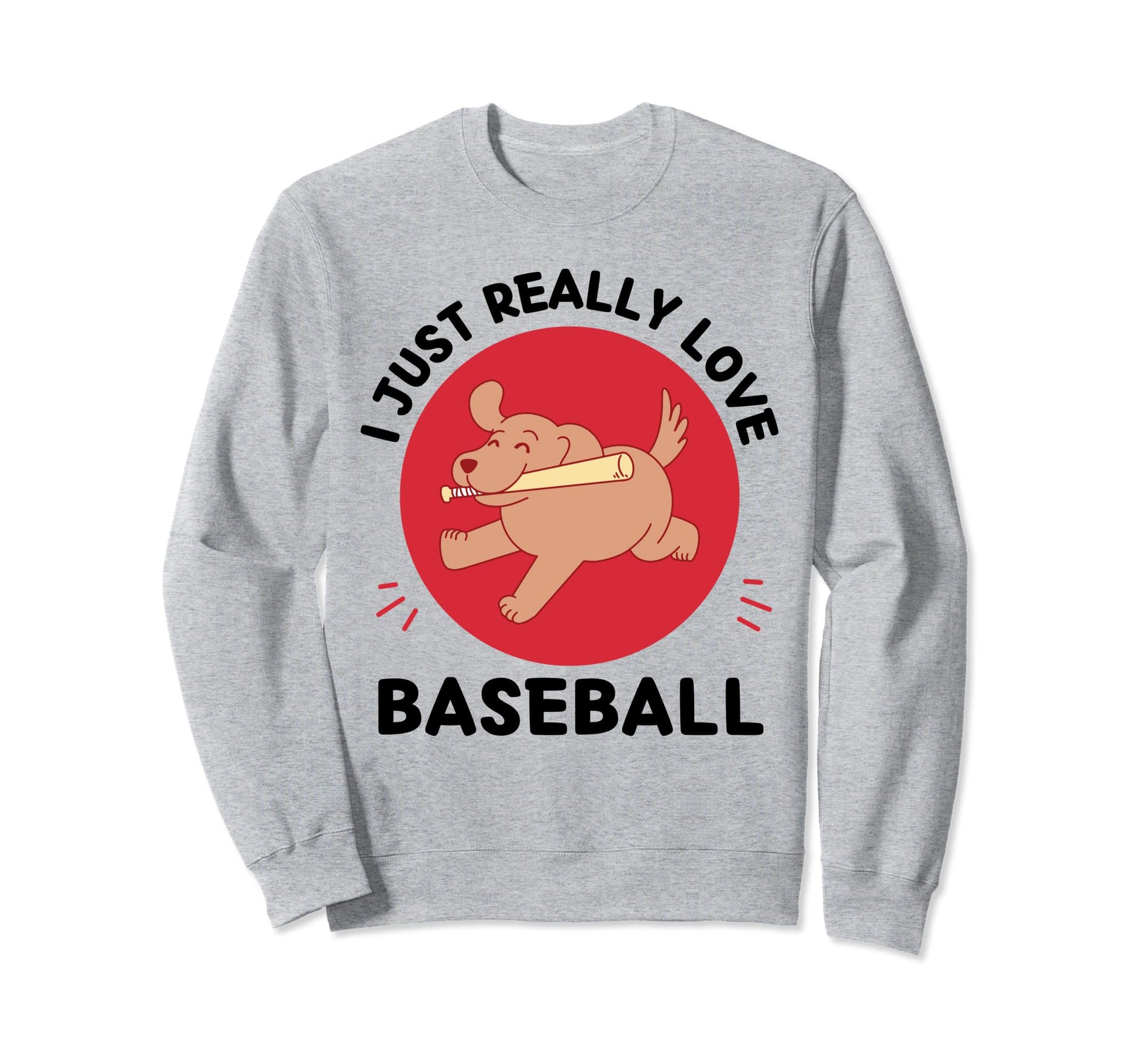 Kawaii Dog Lover I Just Really Sweatshirt - Casual Everyday Wear Men Women - T-Shirt, Sweatshirt, Hoodie