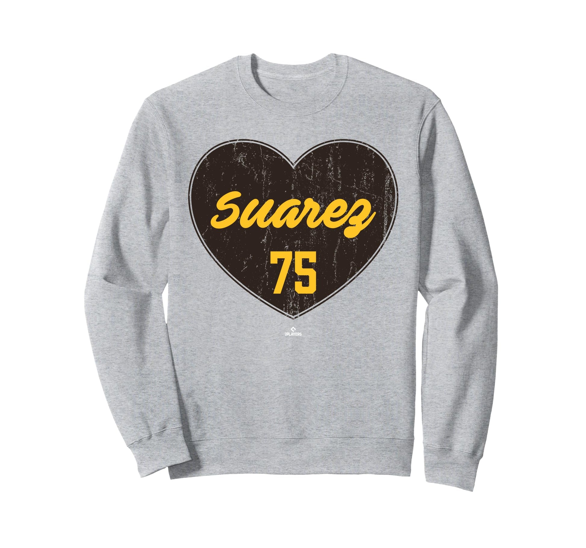 Distressed Heart Robert Suarez Sweatshirt - Minimalist Print for Adults - T-Shirt, Sweatshirt, Hoodie