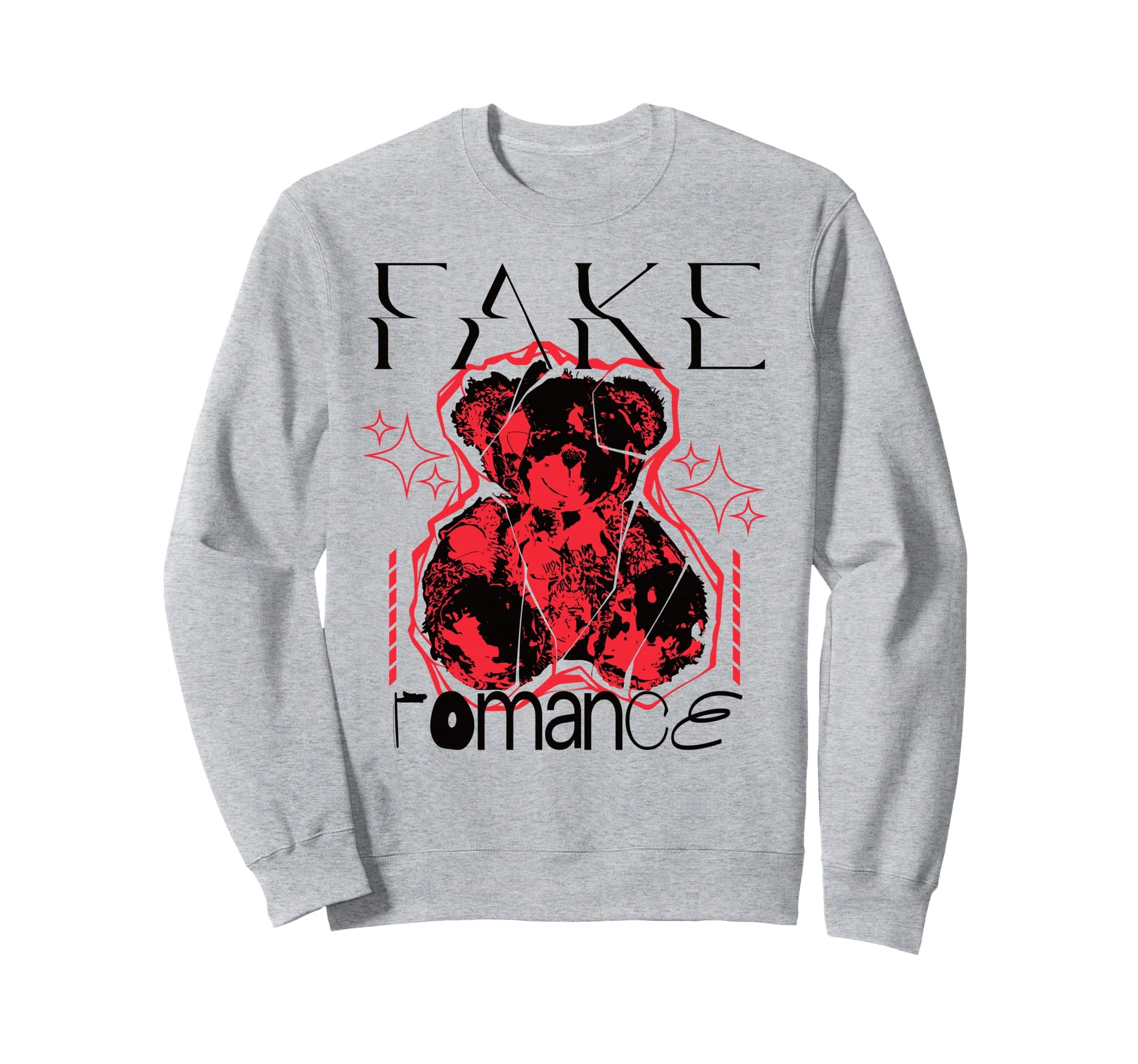 Y2K Fake Romance Bold Urban Sweatshirt - Streetwear Style Men Women - T-Shirt, Sweatshirt, Hoodie