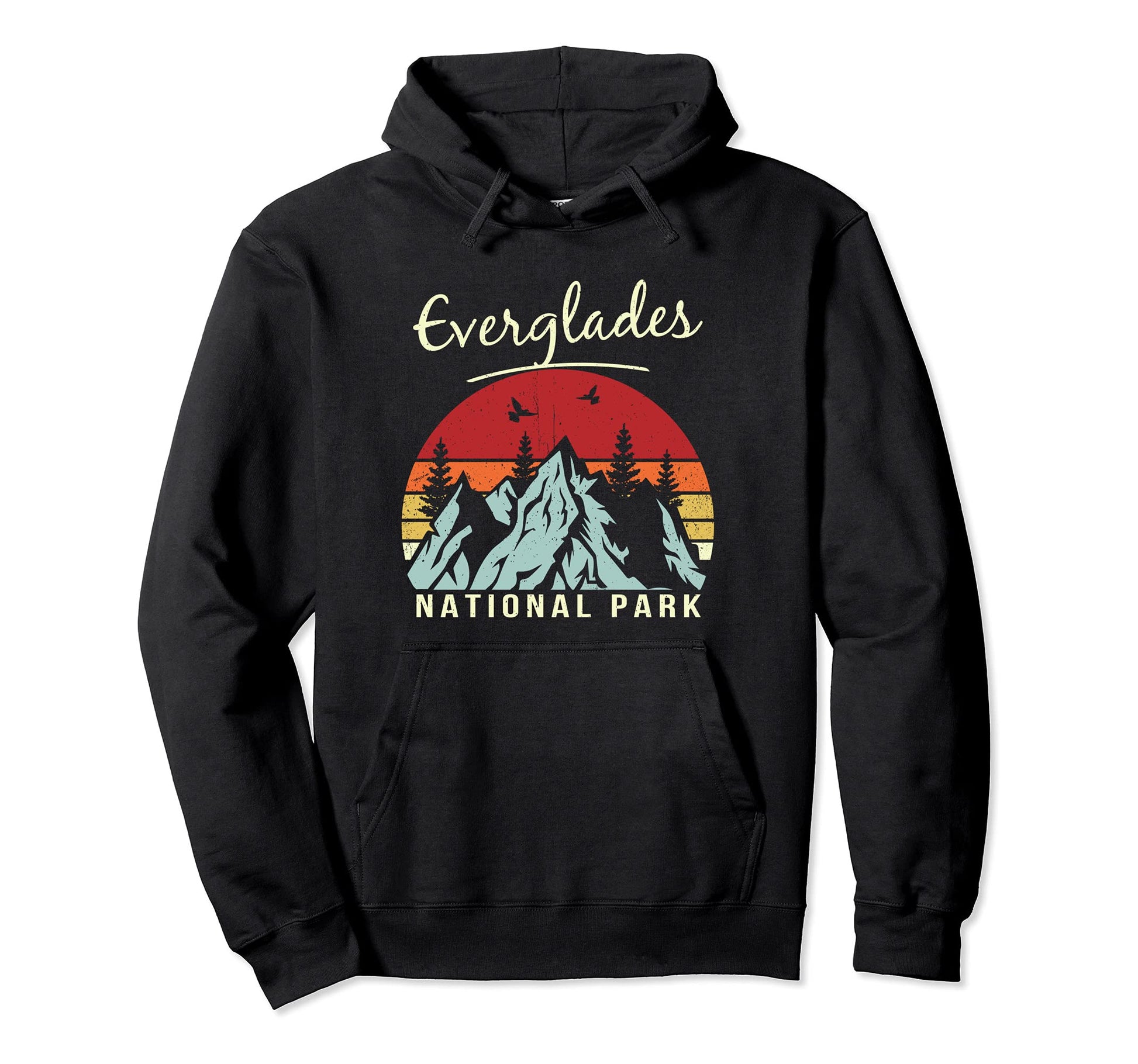 Hiking Camping Everglades National Park Hoodie - Custom Art Print Men Women - T-Shirt, Sweatshirt, Hoodie