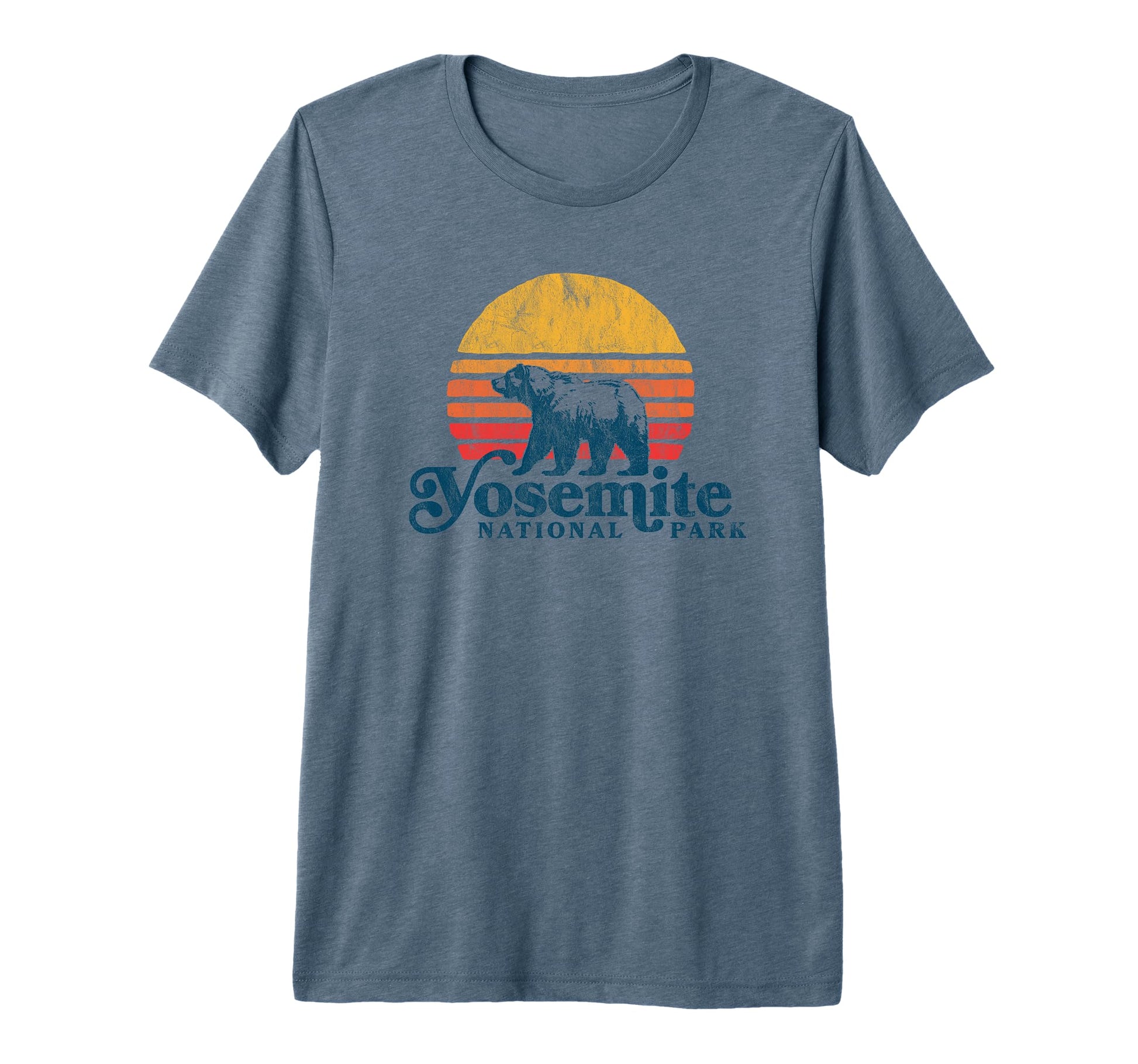 Yosemite National Park Bear And Sun T-Shirt - Fun Novelty Design Unisex - T-Shirt, Sweatshirt, Hoodie