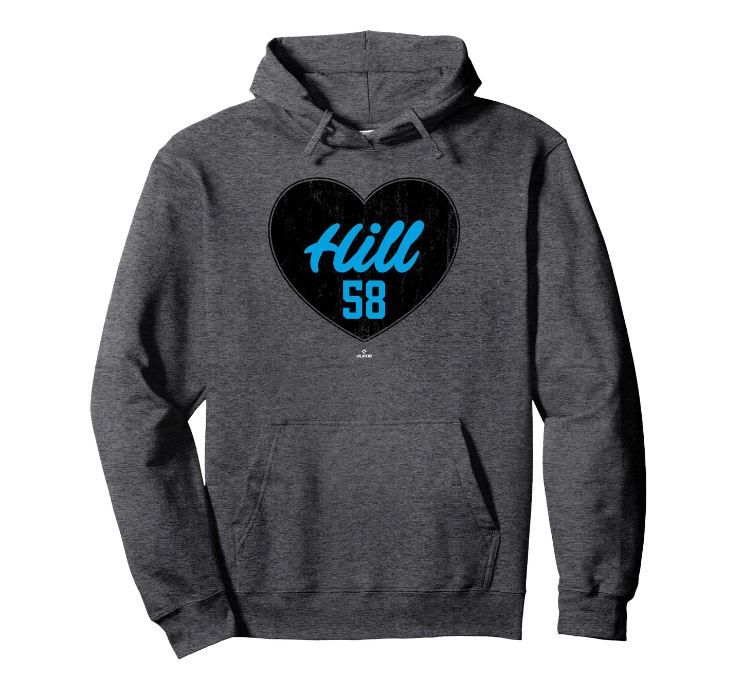 Distressed Heart Derek Hill Miami Hoodie - Trendy Graphic Men Women - T-Shirt, Sweatshirt, Hoodie