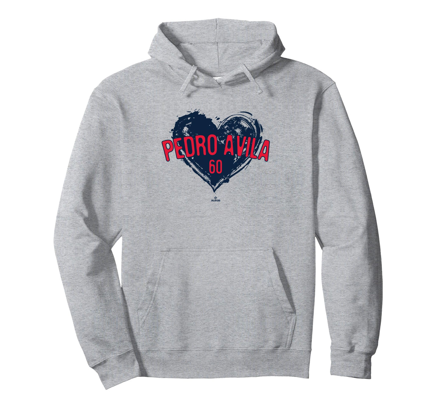 Distressed Heart Pedro Avila Cleveland Hoodie - Trendy Graphic for Adults - T-Shirt, Sweatshirt, Hoodie