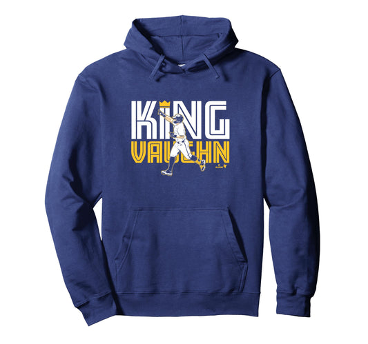 Andrew Vaughn King Vaughn Milwaukee Hoodie - Novelty Apparel for Adults - T-Shirt, Sweatshirt, Hoodie